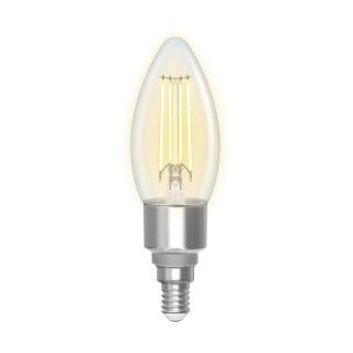 4,5W Älykäs filamentti LED lamppu E14 C35 CCT WIFI + Bluetooth